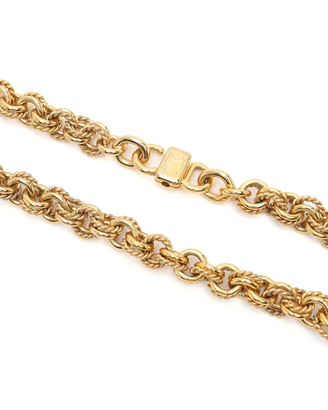 Celine Triomphe Rope Necklace from A Retro Tale, photo 4 of 4