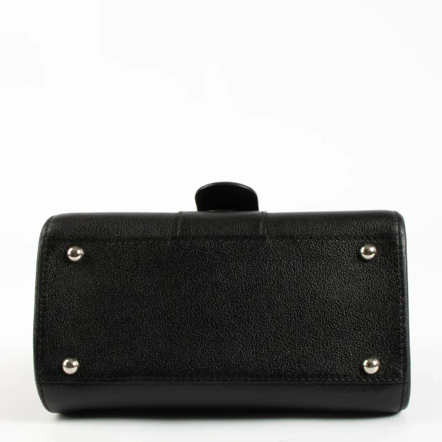 Delvaux Black Rodeo Calf Brillant Mini Bag in Black Calfskin from Labellov, photo 5 of 6