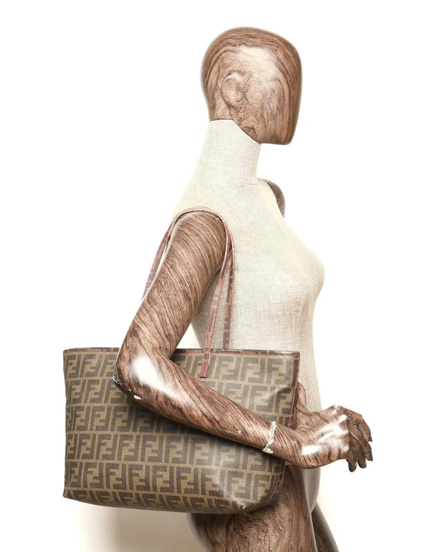 Fendi Zucca Roll Tote Bag in Coated canvas from A Retro Tale, photo 7 of 7