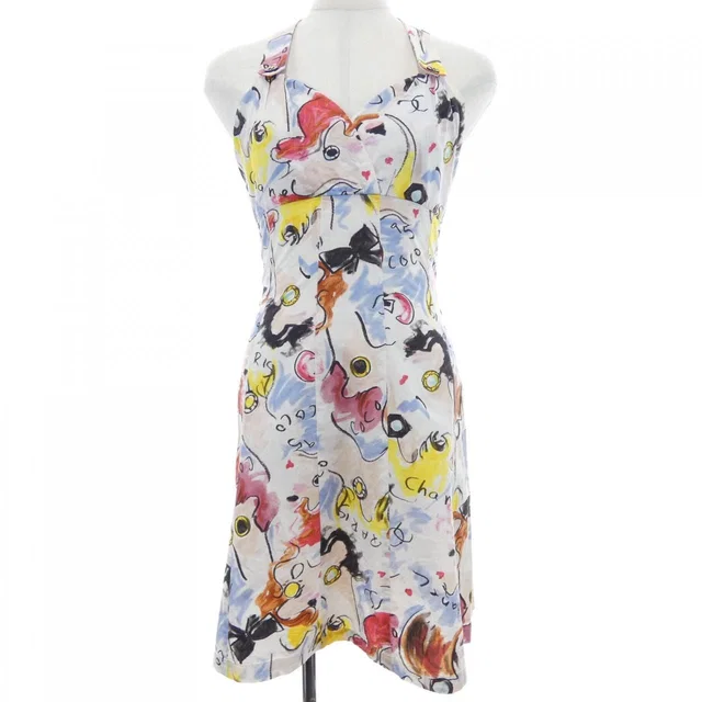 Chanel 95P Vintage Dress White in White from The Reluxe