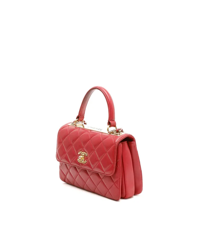Chanel CC Trendy Medium Top Handle Bag in Leather from A Retro Tale, photo 2 of 13