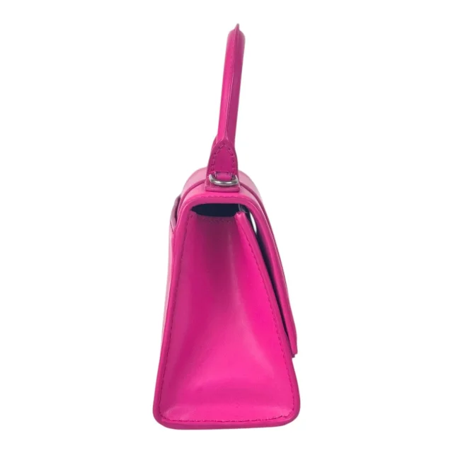 Balenciaga Mini Pink Hourglass Bag with Strap in Pink from Luxury Promise, photo 4 of 6