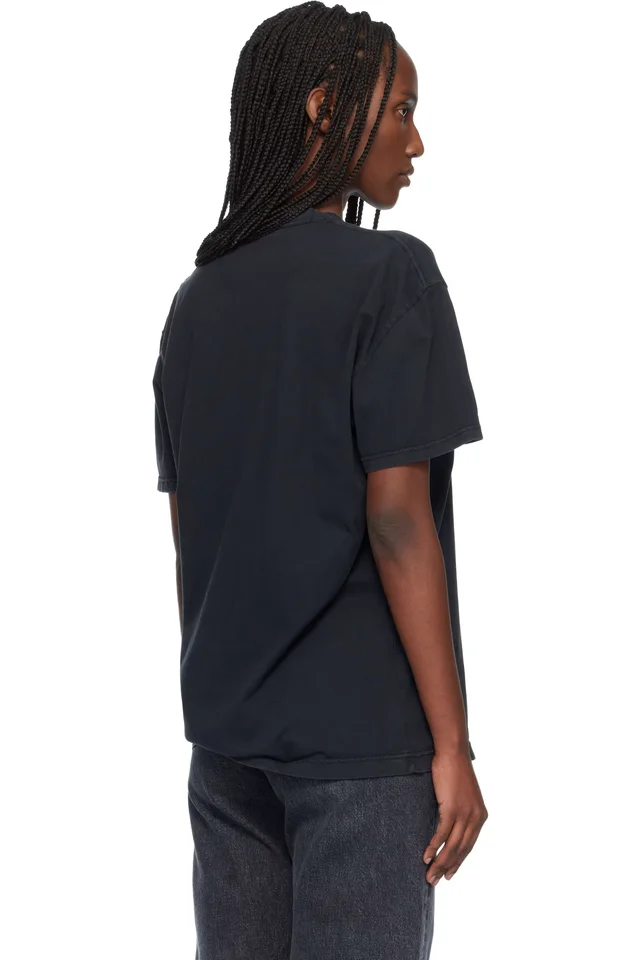 OUR LEGACY Black Loose T-shirt, photo 3 of 4 from SSENSE