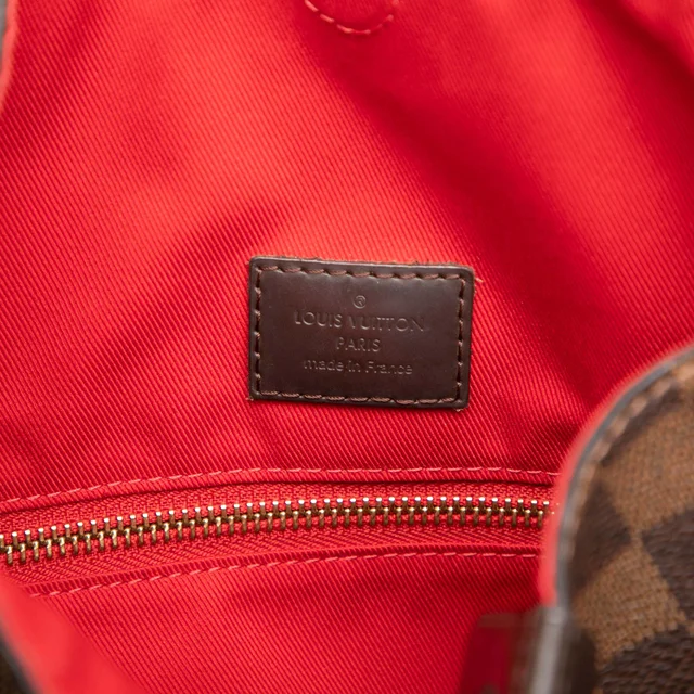 Brown Louis Vuitton Damier Ebene Graceful PM Shoulder Bag in Brown Canvas from Designer Revival, photo 2 of 2