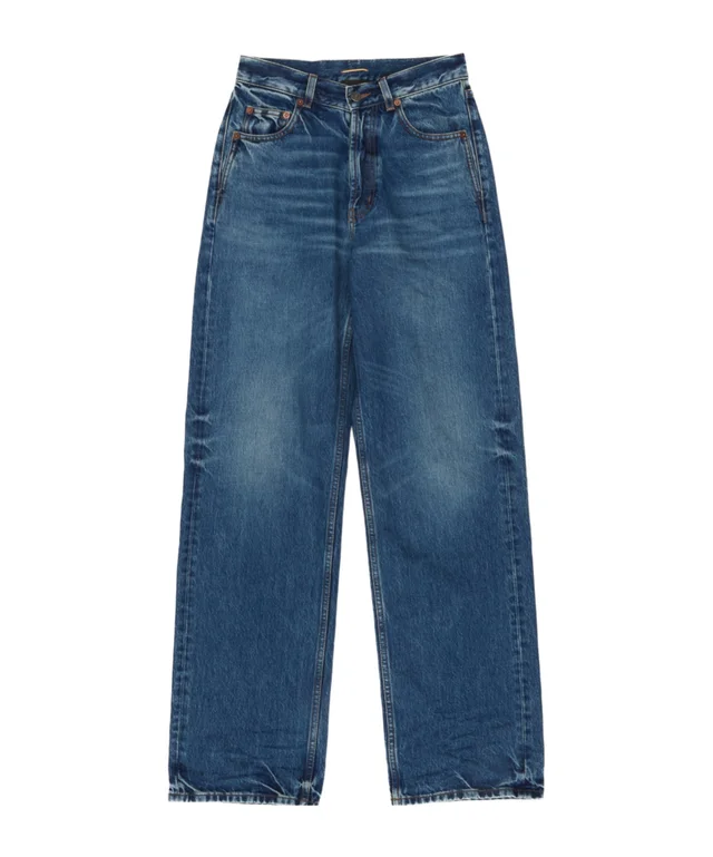 Saint Laurent Logo Patch Straight Leg Jeans from SENSER, photo 1 of 1