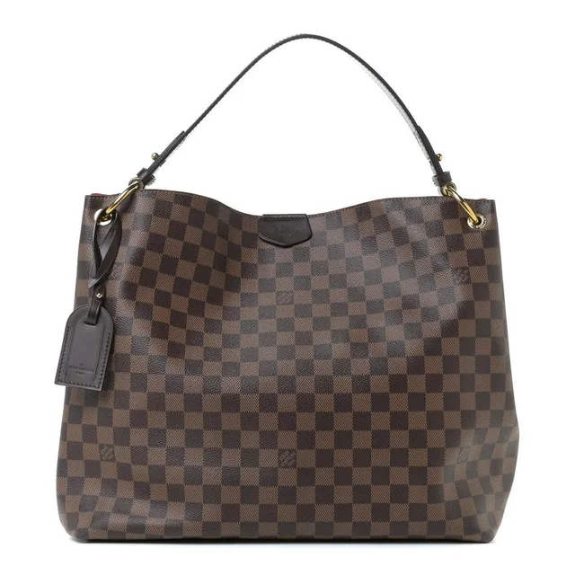 Louis Vuitton Damier Ebene Graceful MM Hobo Bag in Brown Canvas from Bagriculture