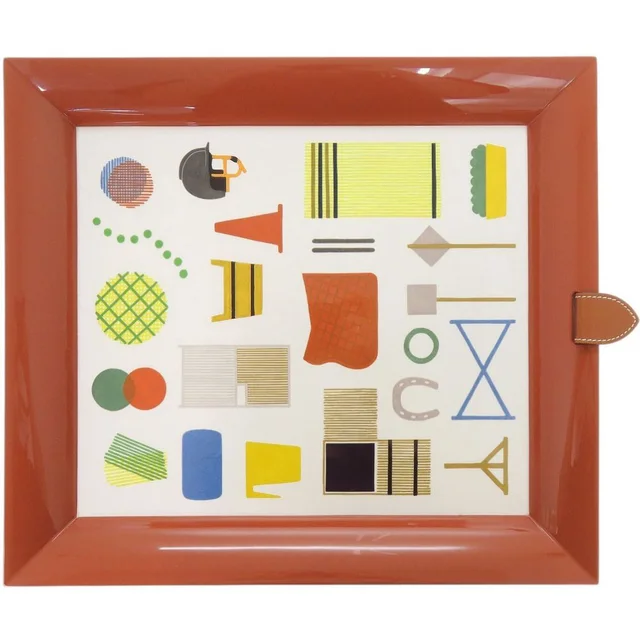 Hermès Atrium So PM Wood Taurillon Squirrel Colorado Interior Tray from The Reluxe