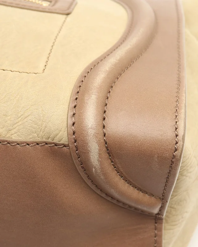 Celine Mini Luggage Bag in Leather from A Retro Tale, photo 7 of 11