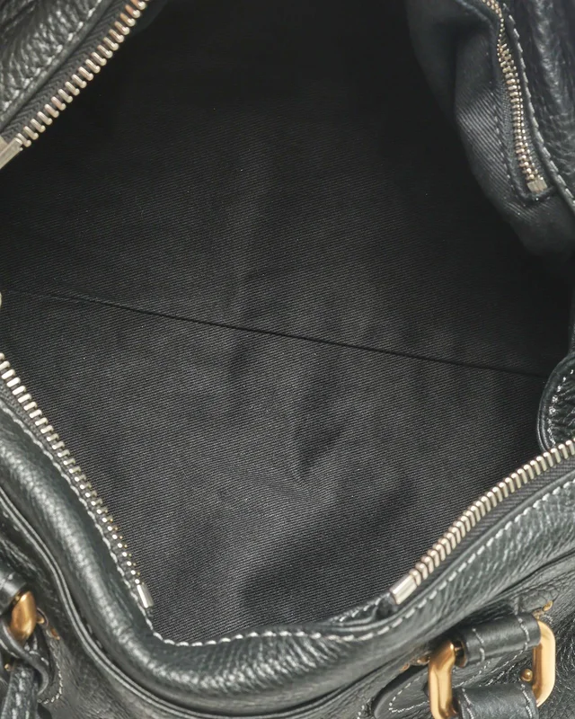 Chloé Medium Paddington Handbag in Caviar leather from A Retro Tale, photo 12 of 13