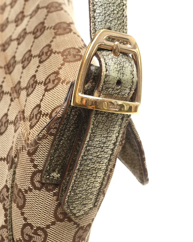 Gucci GG Horsebit Bag in Canvas from A Retro Tale, photo 7 of 11