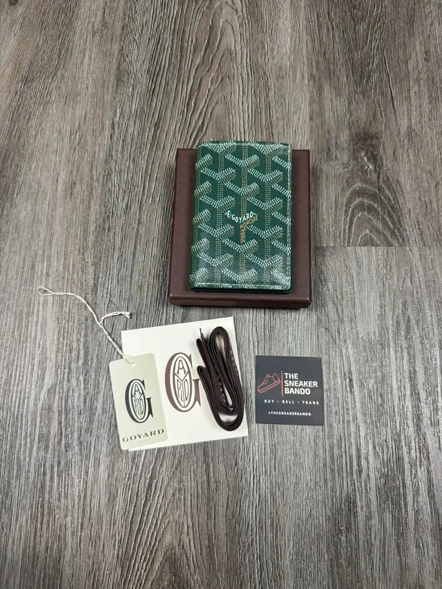 Goyard Saint Pierre Card Holder Green in green from Grailed