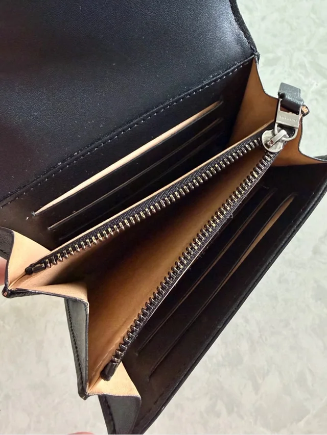 Delvaux Madame Black Leather Card Holder Wallet in black Leather from Poshmark, photo 6 of 11