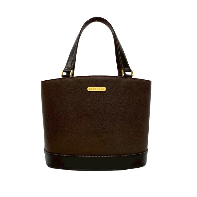 Burberry Leather Handbag in Leather from LuxUness