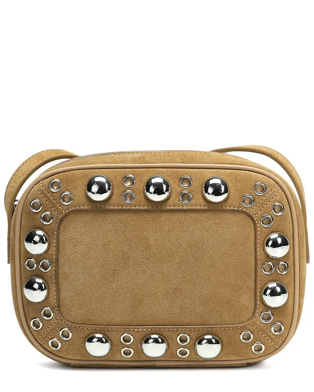 Tiffany & Fred Paris Studded Suede Crossbody, image 1 of 1 from Rue La La