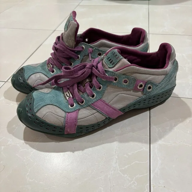 Diesel Vintage Archive Women's Sneaker Hayo Size 8.5 Low Top Balet Flat Y2k in green from Poshmark