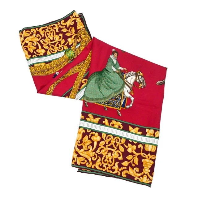 Loewe Velazquez Escuestre Scarf in Silk from Clotheshorse Anonymous