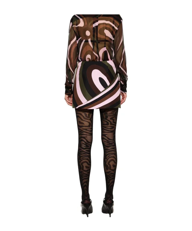Emilio Pucci PUCCI Graphic Print Skirt, photo 4 of 5 from SENSER