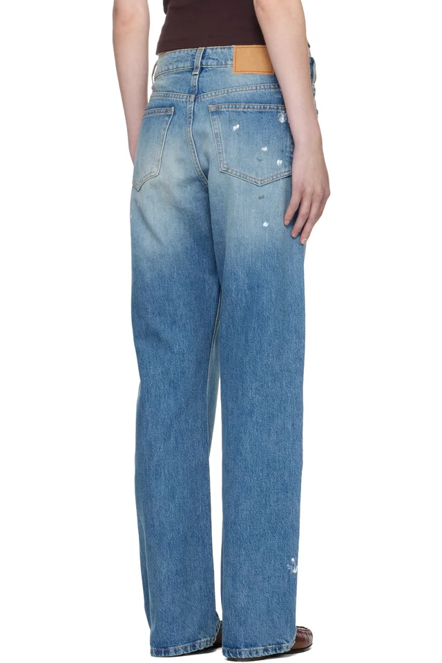 JEANERICA Blue Virgo Jeans, photo 3 of 4 from SSENSE