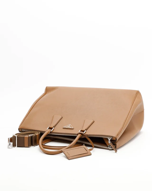 Prada Galleria Saffiano 2 Zip Travel Bag in Saffiano leather from A Retro Tale, photo 4 of 8