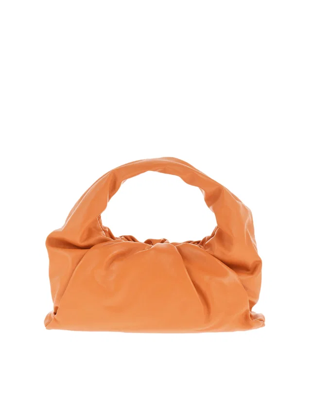 Bottega Veneta Supple Leather Hobo Bag — Orange in Orange Leather from HEWI