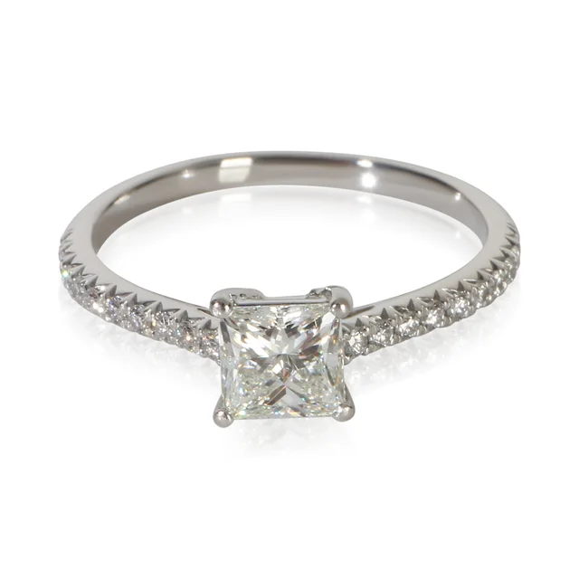 Tiffany & Co. 0.74 ct Princess Diamond Novo Engagement Ring from myGemma