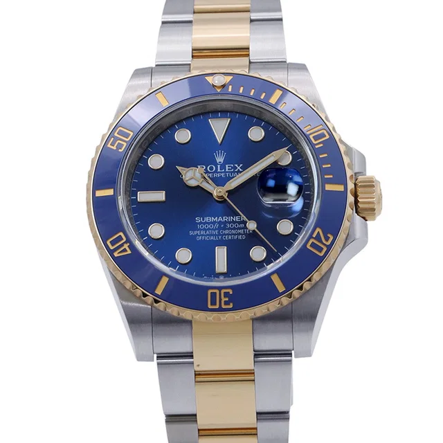 Rolex Submariner Date W41mm Stainless Steel K18YG Blue Dial126613LB in Blue from GALLERY RARE