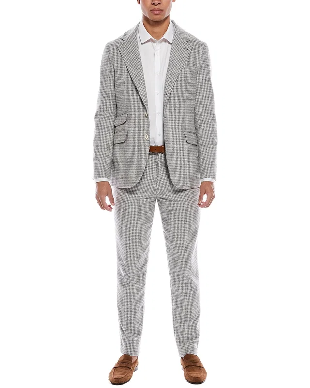 Brunello Cucinelli 2pc Alpaca & Wool-Blend Suit, image 1 of 1 from Gilt