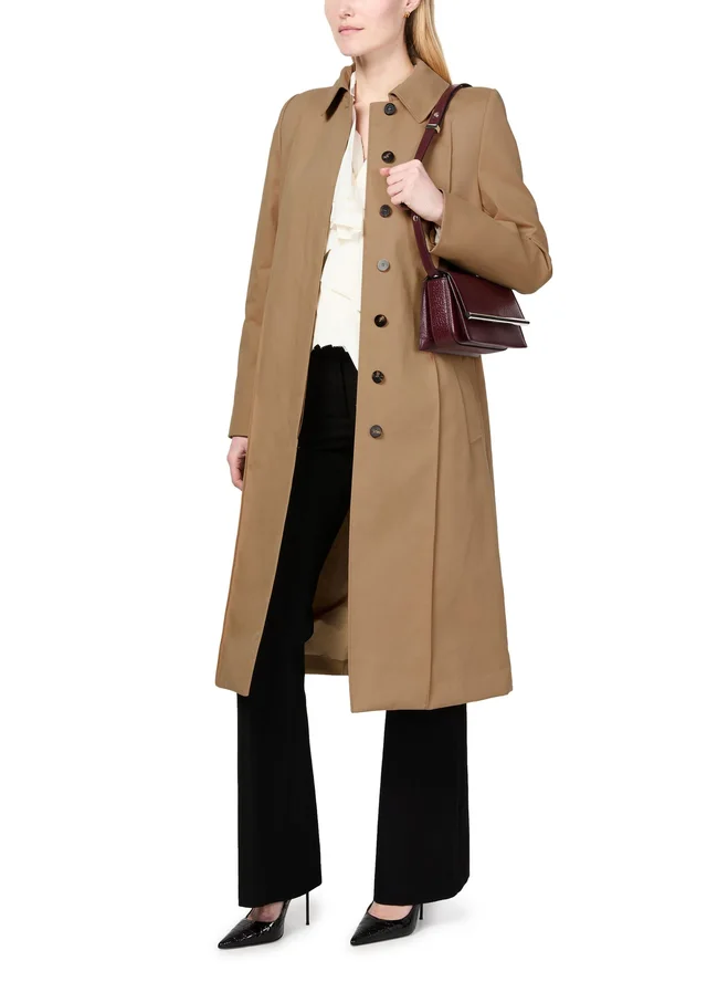 MCQUEEN Trench coat in Beige 100% cotton, photo 6 of 6 from 24S (US)
