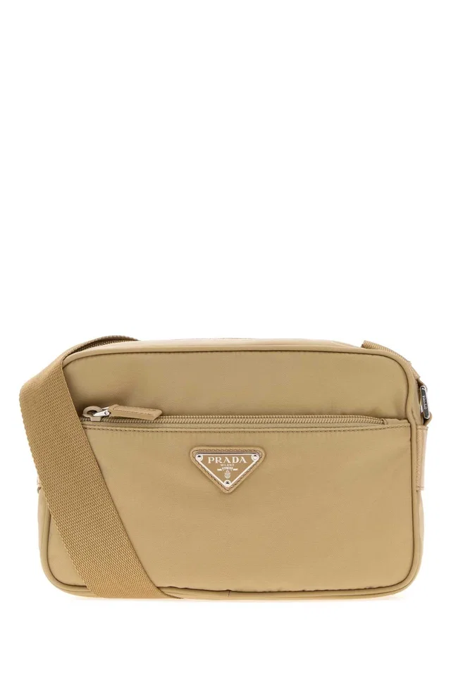 Prada Crossbody Bag — Beige in Beige Woven leather from HEWI