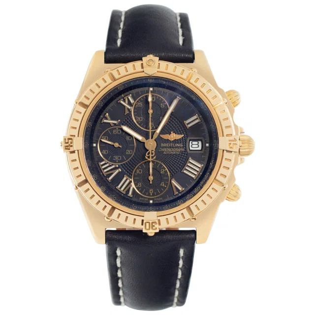 Breitling Chronograph 44mm K13055 in Yellow Gold from Gray And Sons