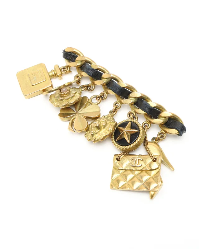 Chanel Icon Brooch in Leather from A Retro Tale, photo 3 of 4