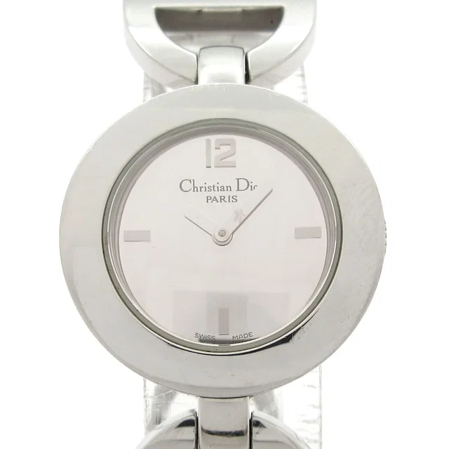 Dior Watch Malice Round Silver in Silver from The Reluxe