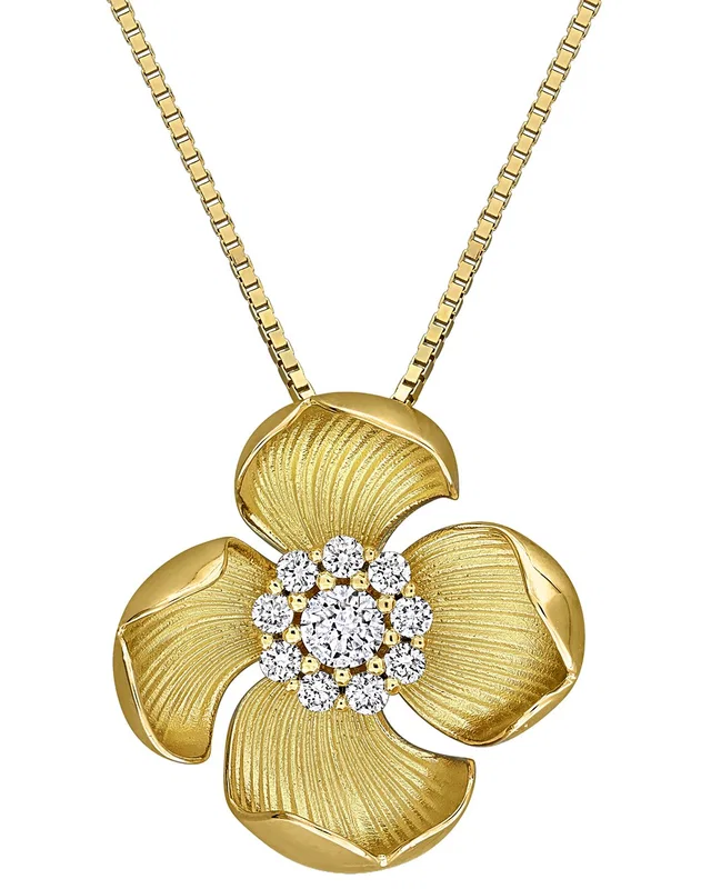 Created Forever Silver 0.26 ct. tw. Lab-Grown Diamond Pendant, image 1 of 1 from Rue La La