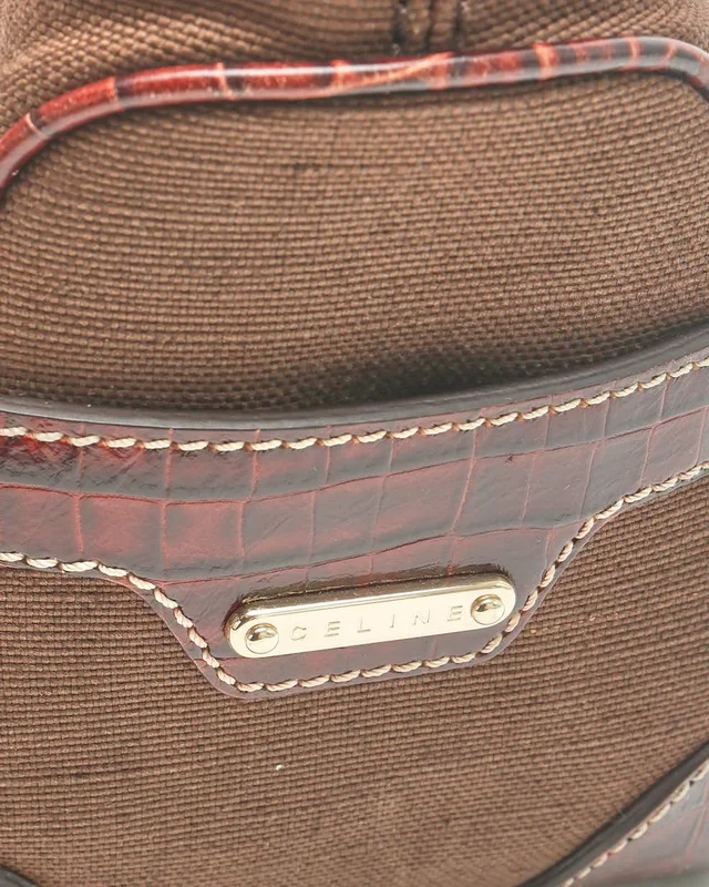 Celine Boogie Triomphe Bag in Crocodile from A Retro Tale, photo 8 of 11