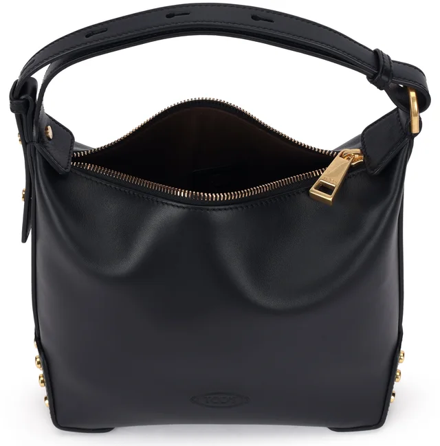 Tod's Shoulder Bag — Black Leather in Black Leather from HEWI, photo 2 of 2