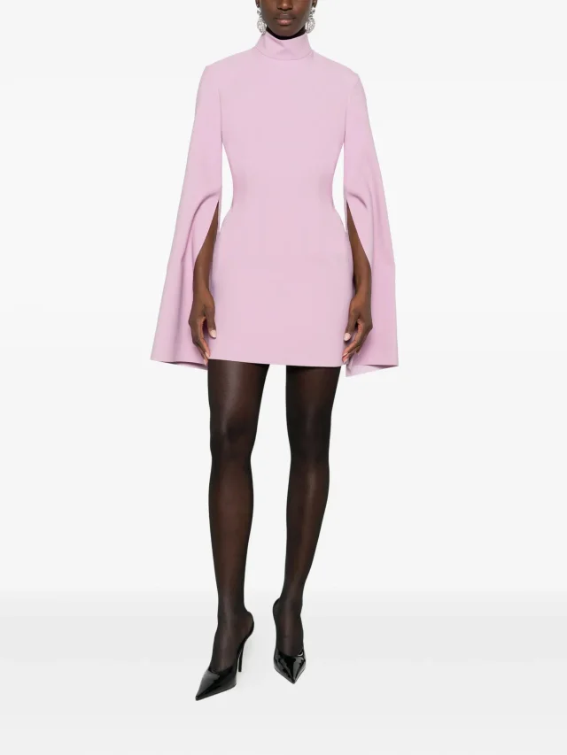 Solace London funnel-neck mini dress, photo 2 of 2 from FARFETCH