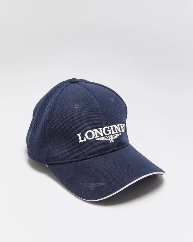 DS Longines Navy Official Swiss Watches Adjustable Baseball Cap - OS in Navy from Rokit Vintage