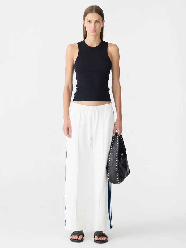 Bassike Double Stripe Wide Leg Pant from bassike, photo 1 of 1