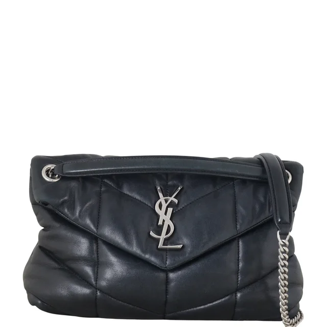 Saint Laurent Loulou Puffer Small in Lambskin from Luxe.It.Fwd