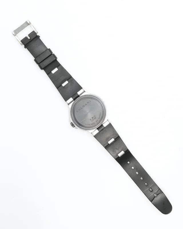 Bvlgari Diagono Aluminium 38mm Full Set 2001 Watch in Denim from A Retro Tale, photo 5 of 9