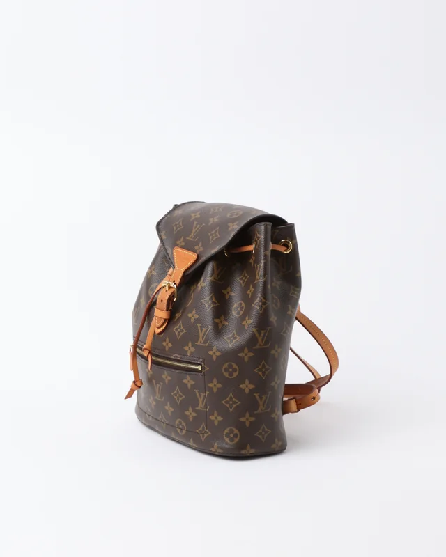 Louis Vuitton Monogram New Montsouris MM Backpack in Coated canvas from A Retro Tale, photo 2 of 8