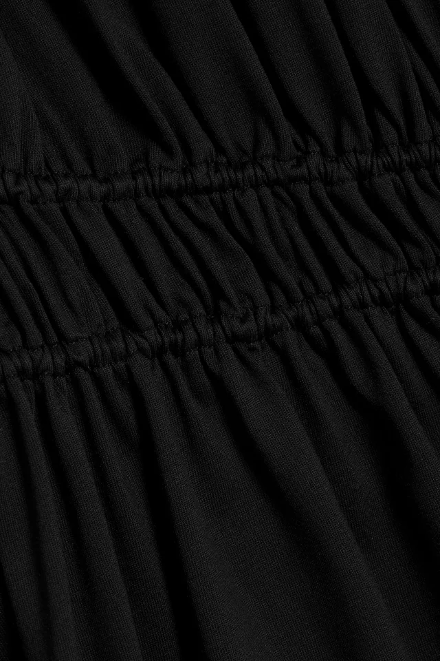 McQueen Asymmetric Cotton-Jersey Maxi Dress, photo 4 of 5 from THE OUTNET