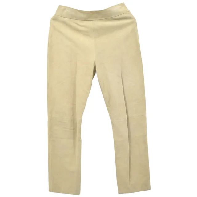 Loewe 2011 Long Pants Suede Beige #36 in Beige Suede from AMORE Vintage Tokyo