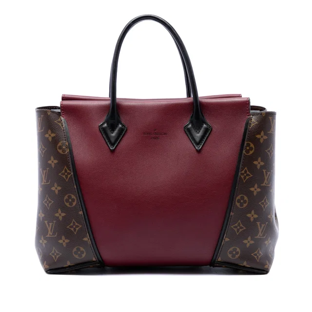 Red Louis Vuitton Monogram W PM Tote in Red Coated canvas from Designer Revival
