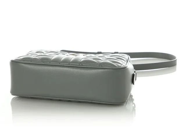 Gucci Small Gray Marmont Aria Camera Bag in Grey Leather from Ann's Fabulous Finds, photo 6 of 9