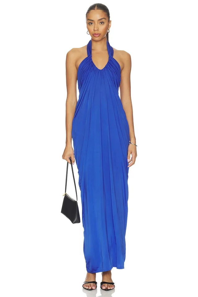 NBD Carole Maxi Dress in Cobalt, photo 2 of 3 from REVOLVE (Canada)