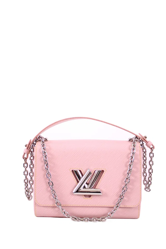 Louis Vuitton Epi Twist MM Shoulder Bag Pink in Pink Leather from Luxury Promise