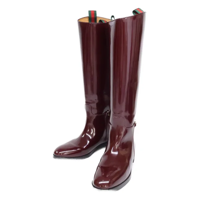 Gucci Horsebit Jockey Boots from The Reluxe