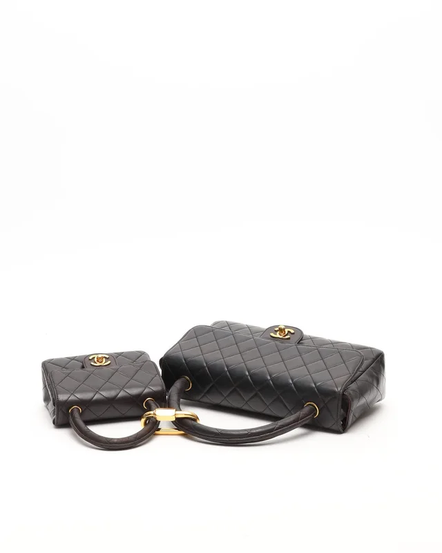 Chanel Kelly Parent and Child Bag in Lambskin from A Retro Tale, photo 5 of 13