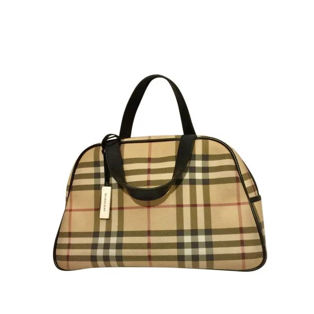 Burberry Vintage Nova Check Coated Canvas Tote in Coated canvas from HEWI
